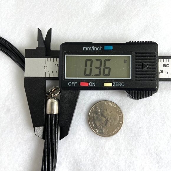 VTG Bat-Ami Sterling Silver 3 Dimensional Electroform Flower Pendant Necklace - Picture 16 of 16